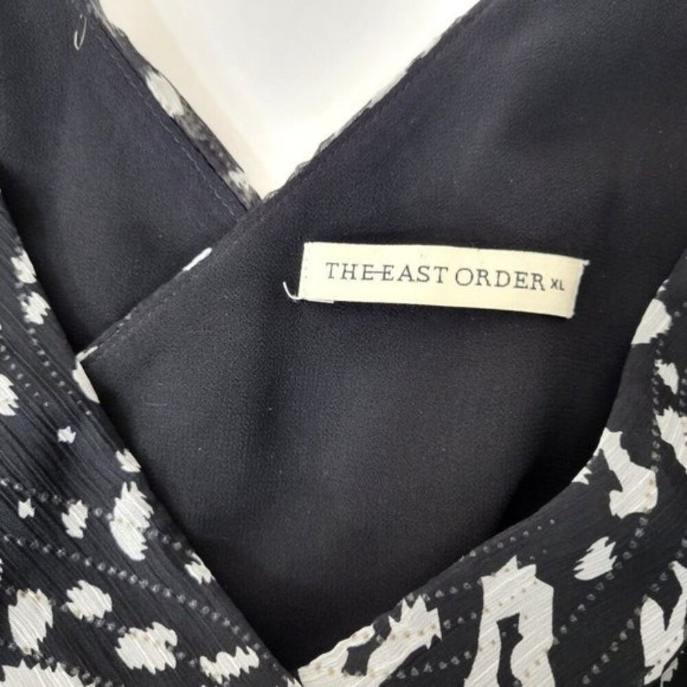 The East Order Chiffon Skye Mini Dress Leopard Dream - Picture 3 of 8